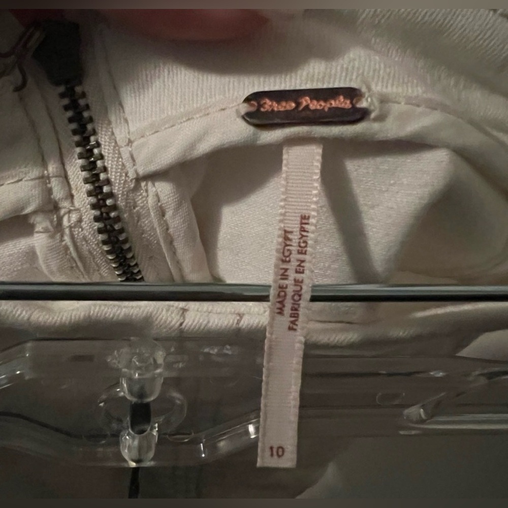Free People Modern Femme Denim Mini Skirt  Size 10 - Picture 5 of 5